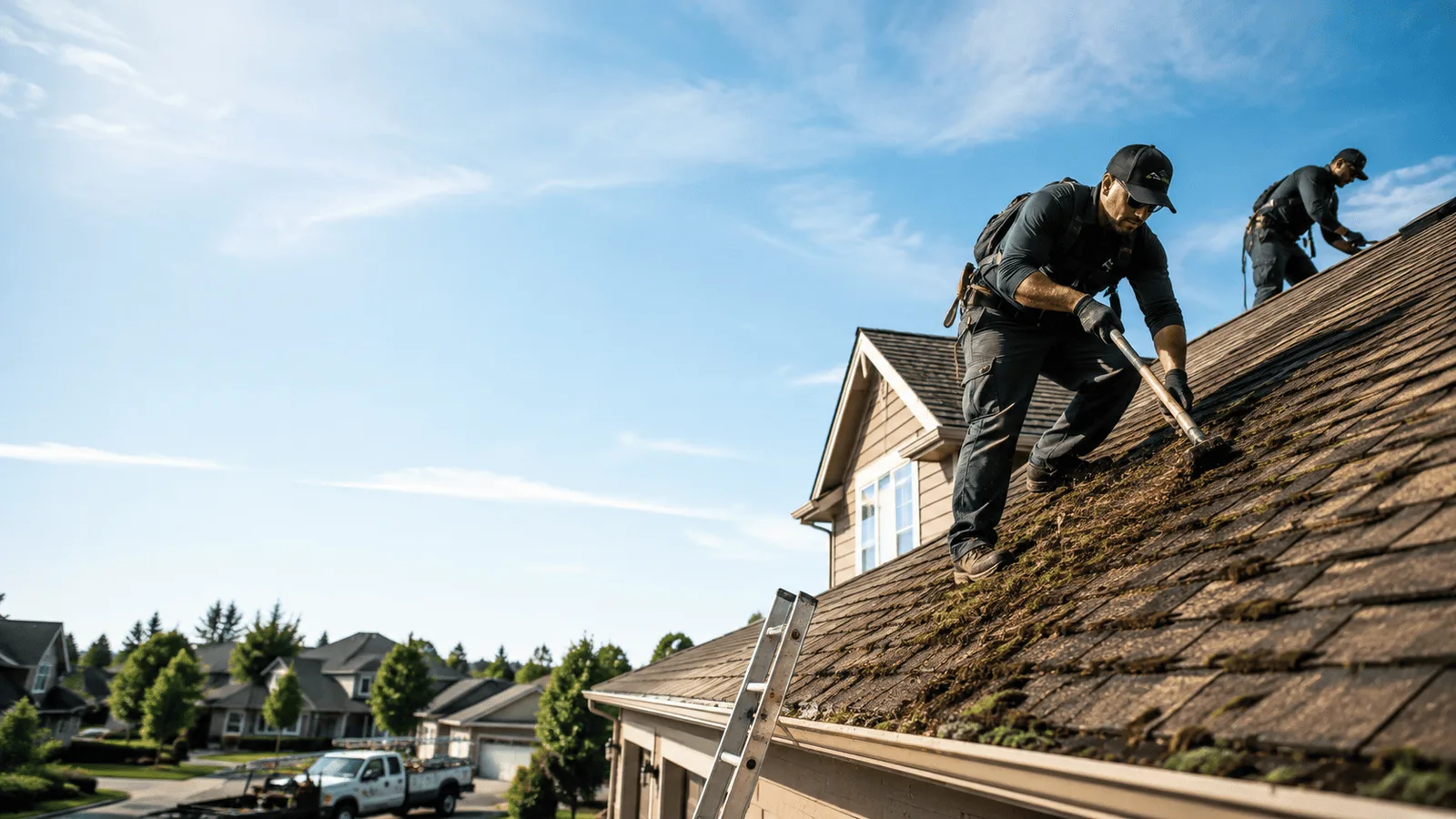 Roof Moss Removal in Encinitas, CA near me
